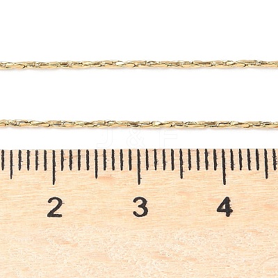 Ion Plating(IP) 304 Stainless Steel Chain Necklaces NJEW-H467-B-01G-1