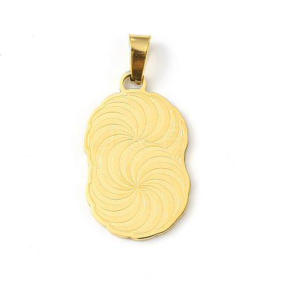 201 Stainless Steel Pendants STAS-C072-01G-1