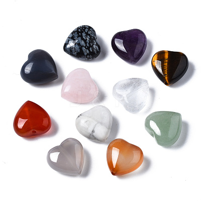 Natural Mixed Stone Beads X-G-N0326-75-1