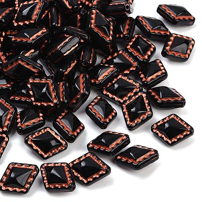 Opauqe Acrylic Beads X1-OACR-P029-07A-01-1