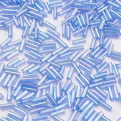 Glass Bugle Beads SEED-E001-12mm-166-1