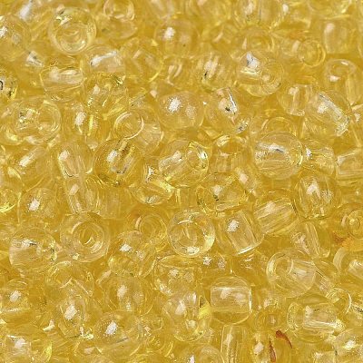 Transparent Colours Glass Round Beads SEED-F006-05A-09-1