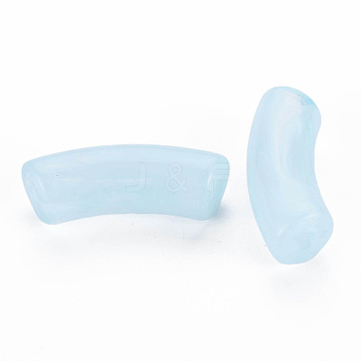 Transparent Acrylic Beads OACR-Q181-002C-1
