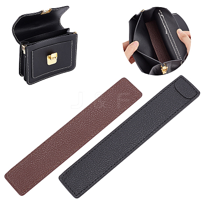 2Pcs 2 Colors Cowhide Bag Bottom Shapers PURS-WR0001-23-1