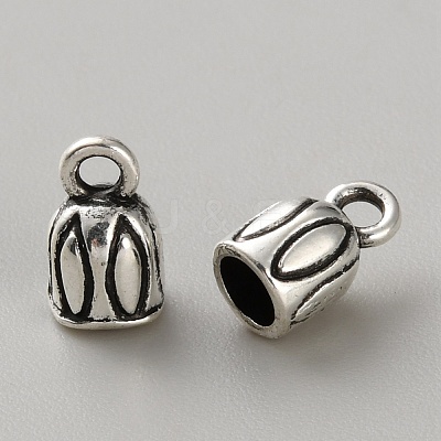 Tibetan Style Alloy Cord Ends FIND-WH20023-031AS-05-1