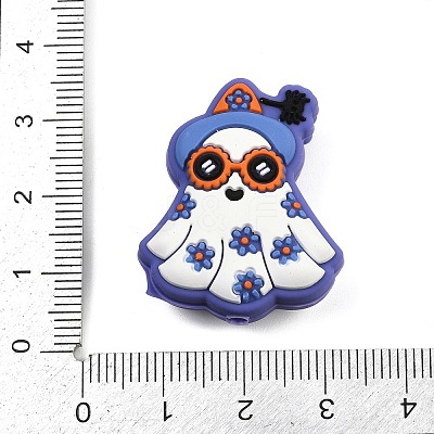 Halloween Silicone Beads SIL-K007-01C-1