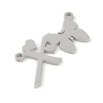 Non-Tarnish 304 Stainless Steel Pendants STAS-L279-002P-X-1