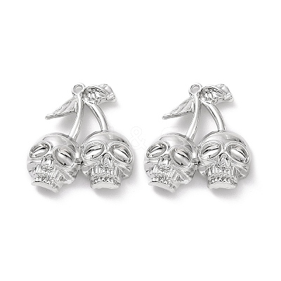 Rack Plating Alloy Pendants PALLOY-D007-61P-1