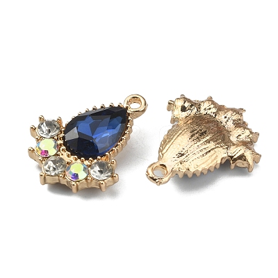 Glass Rhinestone Pendants FIND-TAC0017-07LG-03-1