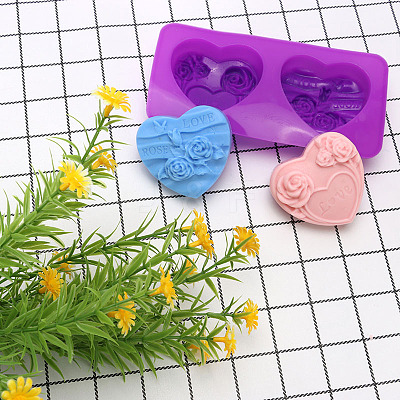 Heart DIY Food Grade Silicone Molds PW-WG91126-01-1