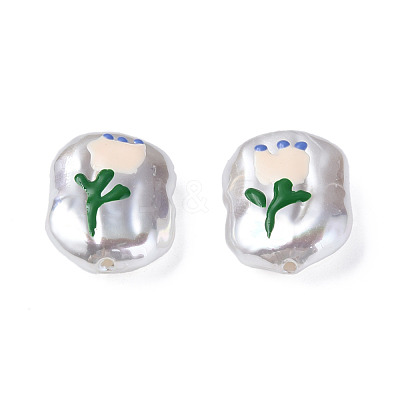 ABS Plastic Imitation Pearl Beads KY-N015-165-1