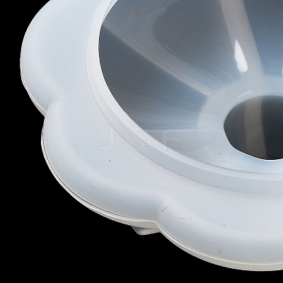 Flower DIY Silicone Candle Cup Molds DIY-P078-06-1