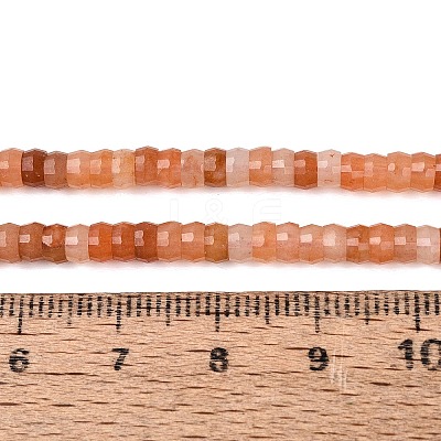 Natural Red Aventurine Beads Strands G-Q606-46A-06-1