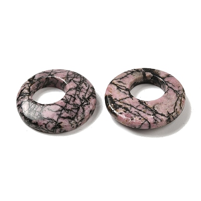 Natural Rhodonite Pendants G-T122-76O-1