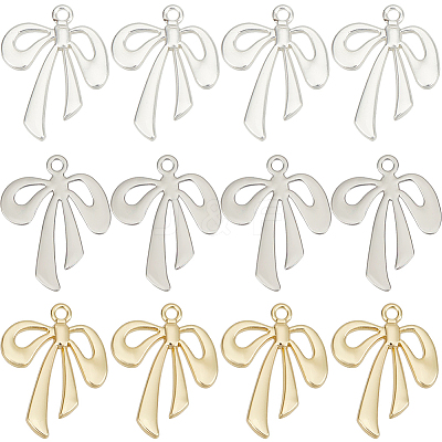 30Pcs 3 Colors Rack Plating Alloy Pendants FIND-SP0002-49A-1