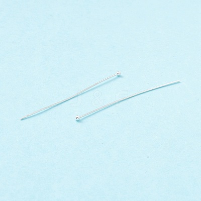 Brass Ball Head Pins KK-WH0058-02D-S-1