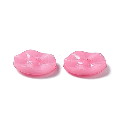 Acrylic Sewing Buttons BUTT-E073-C-08-1