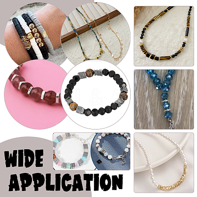 800Pcs 8 Styles Electroplate Non-magnetic Synthetic Hematite Beads G-PH0002-65-1