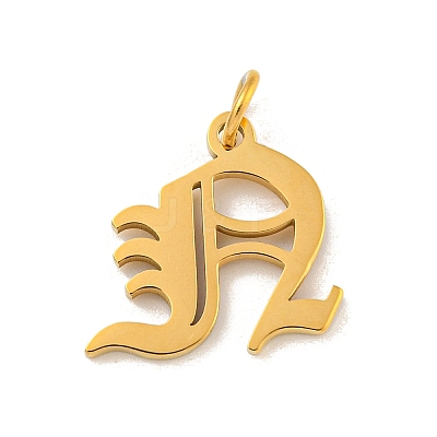 Ion Plating(IP) 304 Stainless Steel Charms STAS-I010-01G-N-1
