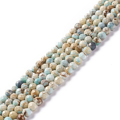 Natural Imperial Jasper Beads Strands G-L578-A03-1