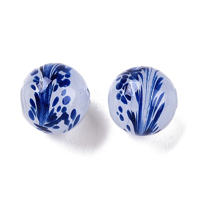 Handmade Lampwork Beads LAMP-T023-03B-05-1
