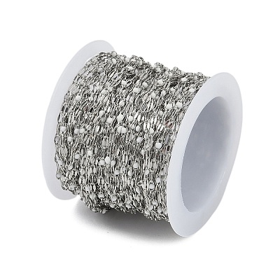 Brass Dapped Chains AJEW-Q153-02P-17-1