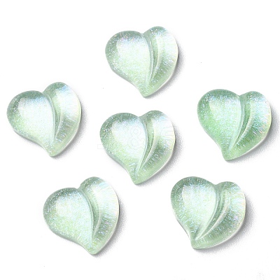 Translucent Resin Cabochons LS-RESI-B016-03D-1