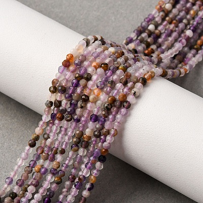Natural Amethyst Lace Agate Bead Strands G-L629-B08-2mm-1
