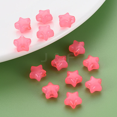 Imitation Jelly Acrylic Beads MACR-S373-45-E09-1