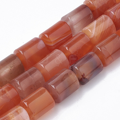 Natural Carnelian Beads Strands G-S298-09-1
