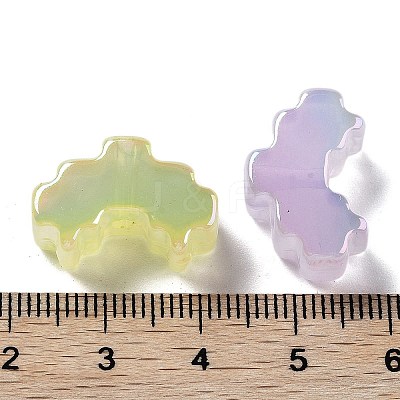 UV Plating Acrylic Beads MACR-K357-06-1