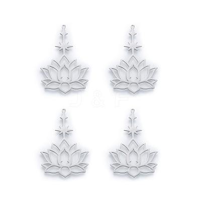 Non-Tarnish 201 Stainless Steel Pendants STAS-N090-LA909-1-1