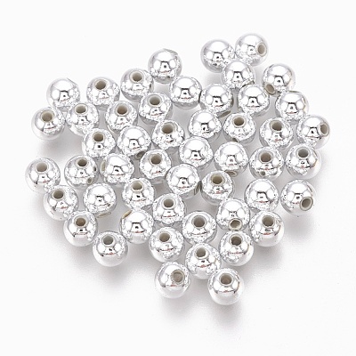 ABS Plastic Beads KY-G007-12mm-S-1