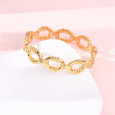 304 Stainless Steel Bangles BJEW-G749-16G-1