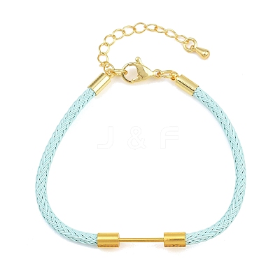 Braided Steel Wire Bracelet Making KK-CBA6056-03F-G-1