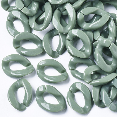 Opaque Acrylic Linking Rings OACR-T011-88D-1