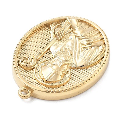 304 Stainless Steel Pendants STAS-Z121-01G-03-1