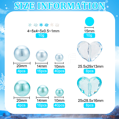 Round Plastic Imitation Pearl Beads DIY-BC0006-97-1