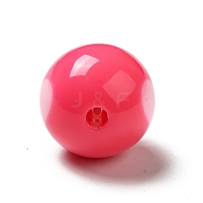 Two Tone Opaque Acrylic Beads LS-SACR-K003-03B-1