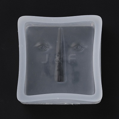 3D Abstract Human Face Candle Making Molds DIY-P052-01-1