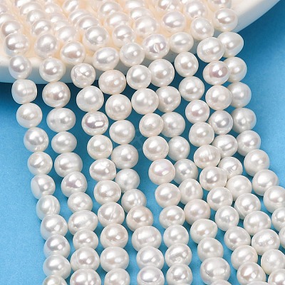 Natural Cultured Freshwater Pearl Beads Strands PA-CBABE82-15F-1