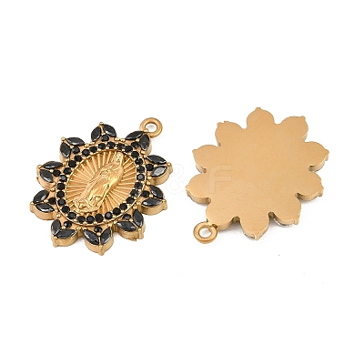 304 Stainless Steel Rhinestone Pendants RB-CBADC81-15G-02-1