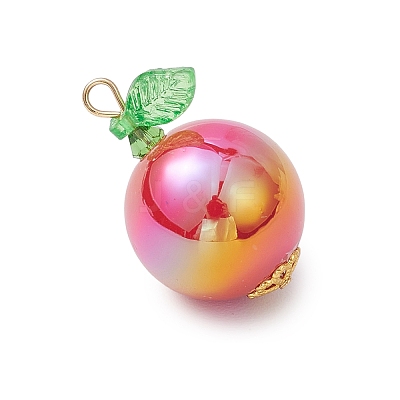Opaque Acrylic Pendants PALLOY-MZ00836-1