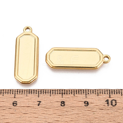 304 Stainless Steel Pendant Cabochon Settings STAS-N108-63G-1