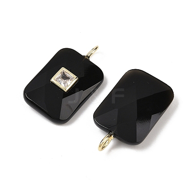 Natural Obsidian Pendants G-I391-03G-12-1