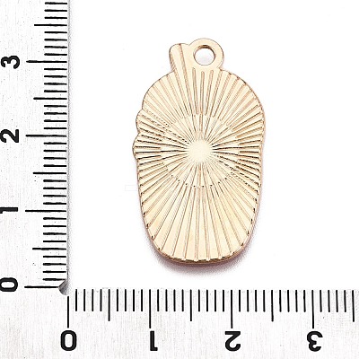 Halloween Alloy Enamel Pendants LS-ENAM-T021-06KCG-1