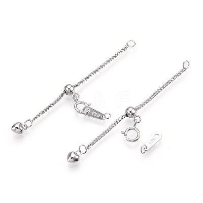 925 Sterling Silver Universal Chain Extender FIND-T009-02P-1