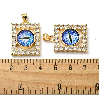 Real 18K Gold Plated Brass Pendants KK-L209-006G-02-1