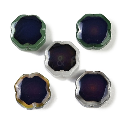 Two Tone Glass Mood Beads GLAA-Z007-11-1