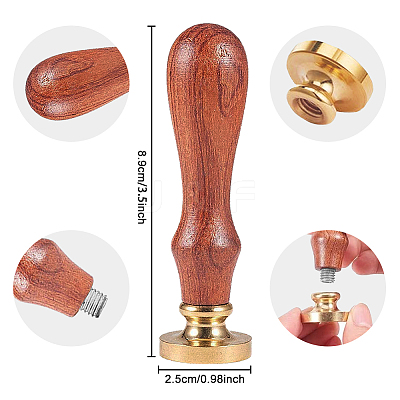 Wax Seal Stamp Set AJEW-WH0208-1188-1